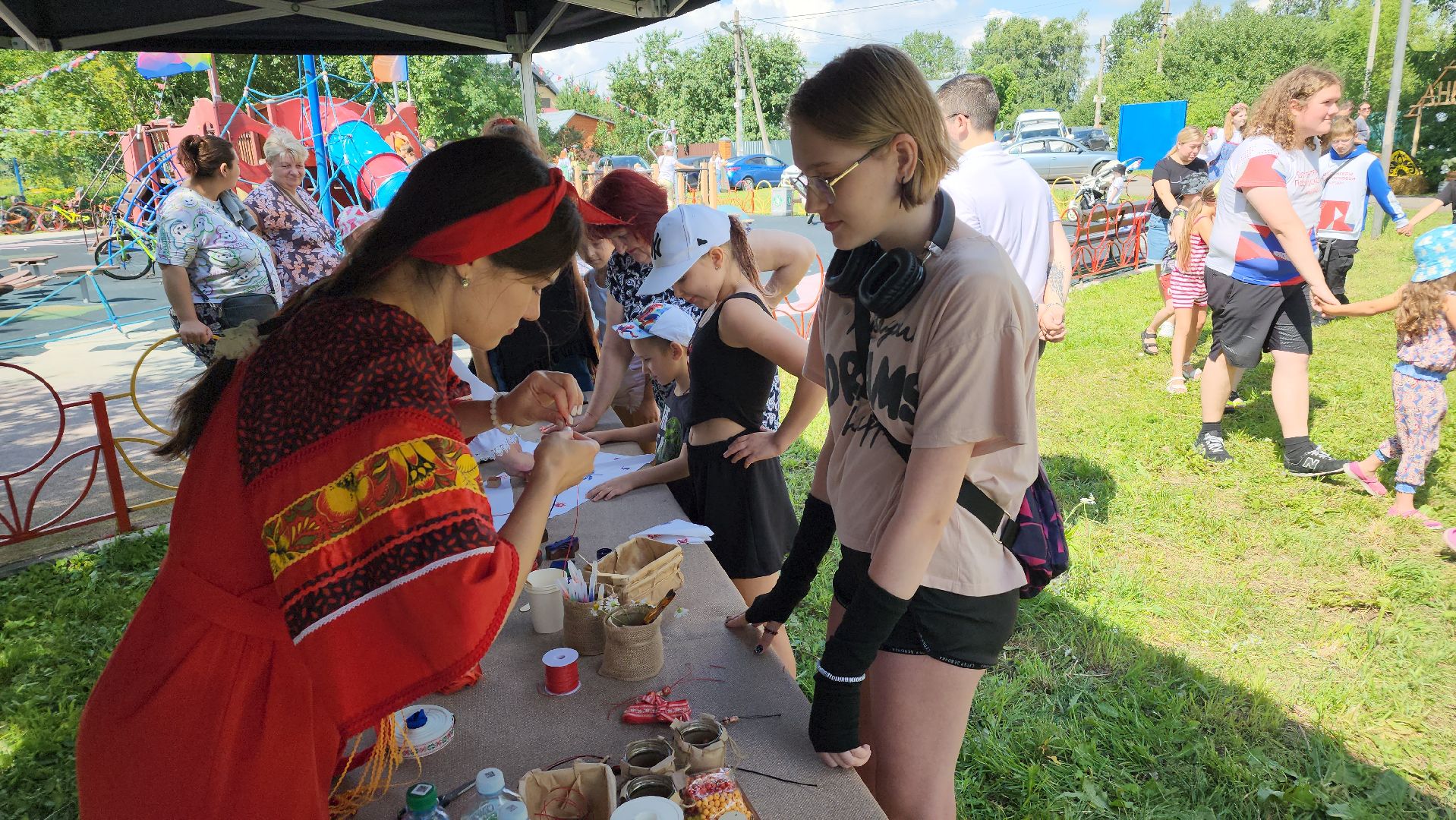 праздник, день села Анискино, Лосино-Петровский,