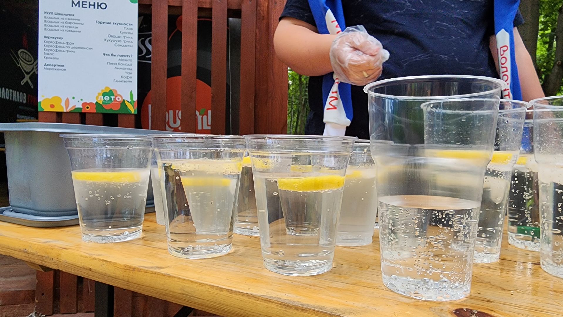 Кашира, Городской парк, мастер-класс, бургеры, котлета, булка, лимонад, ночь в парке, волонтеры,