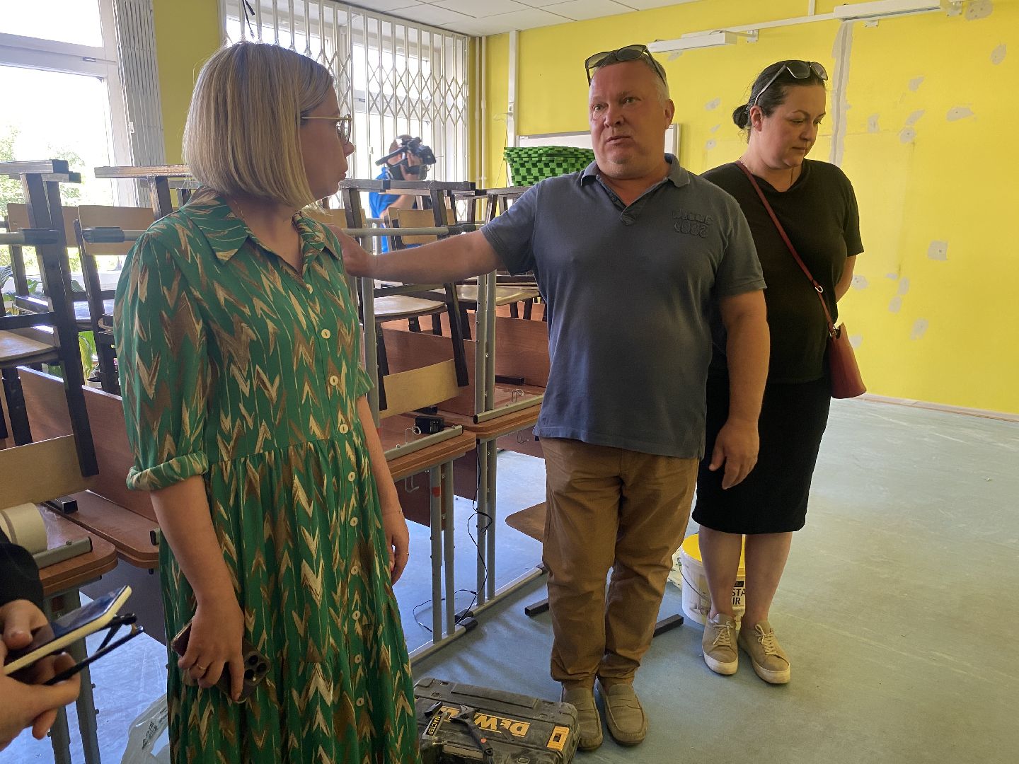 новый учебный год, школа перспектива власиха, подготовка к учебному году, текущий ремонт школы, Власиха Перспектива,