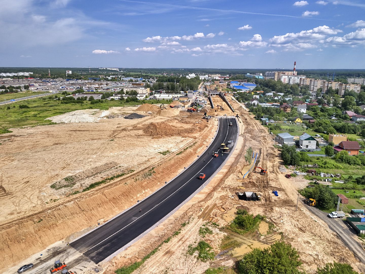 автодор, большие вяземы, строительство, цкад, дороги, эстакада, мост, тоннель,малые вяземы,