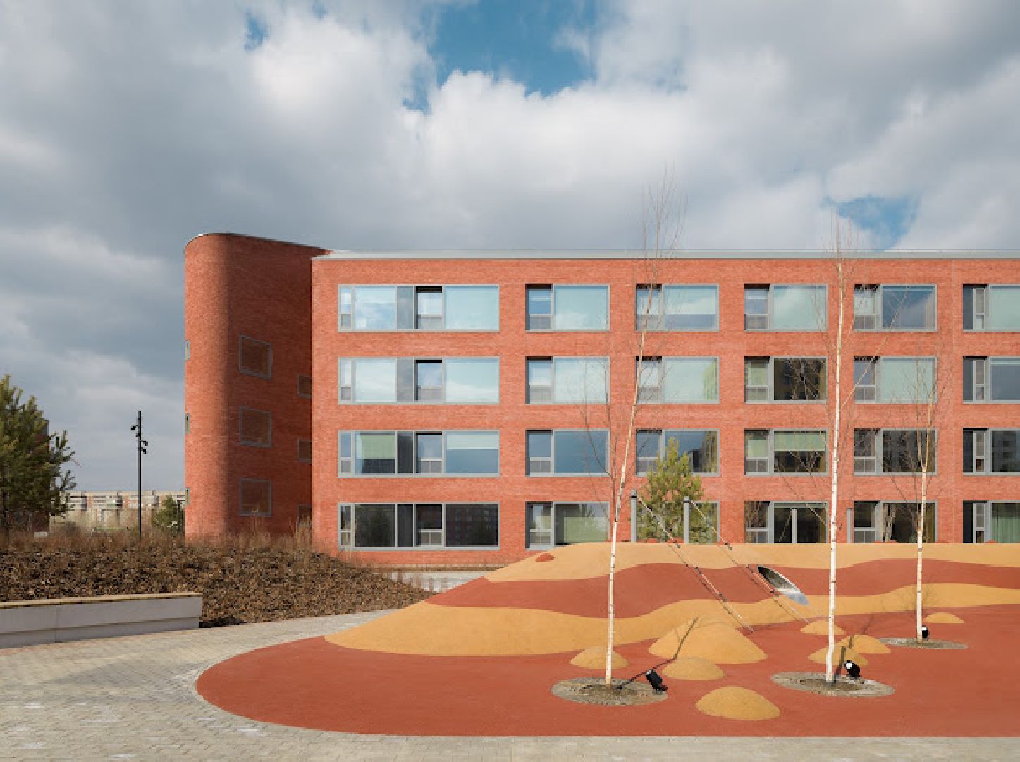 строительство школы, ново-молоково, школа на 825 мест,школа в молоково, ленинский округ,современная школа,