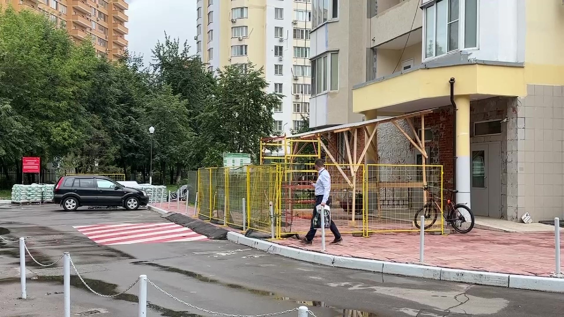 Реутов, ЖКХ, ремонт, входная группа,фасад,