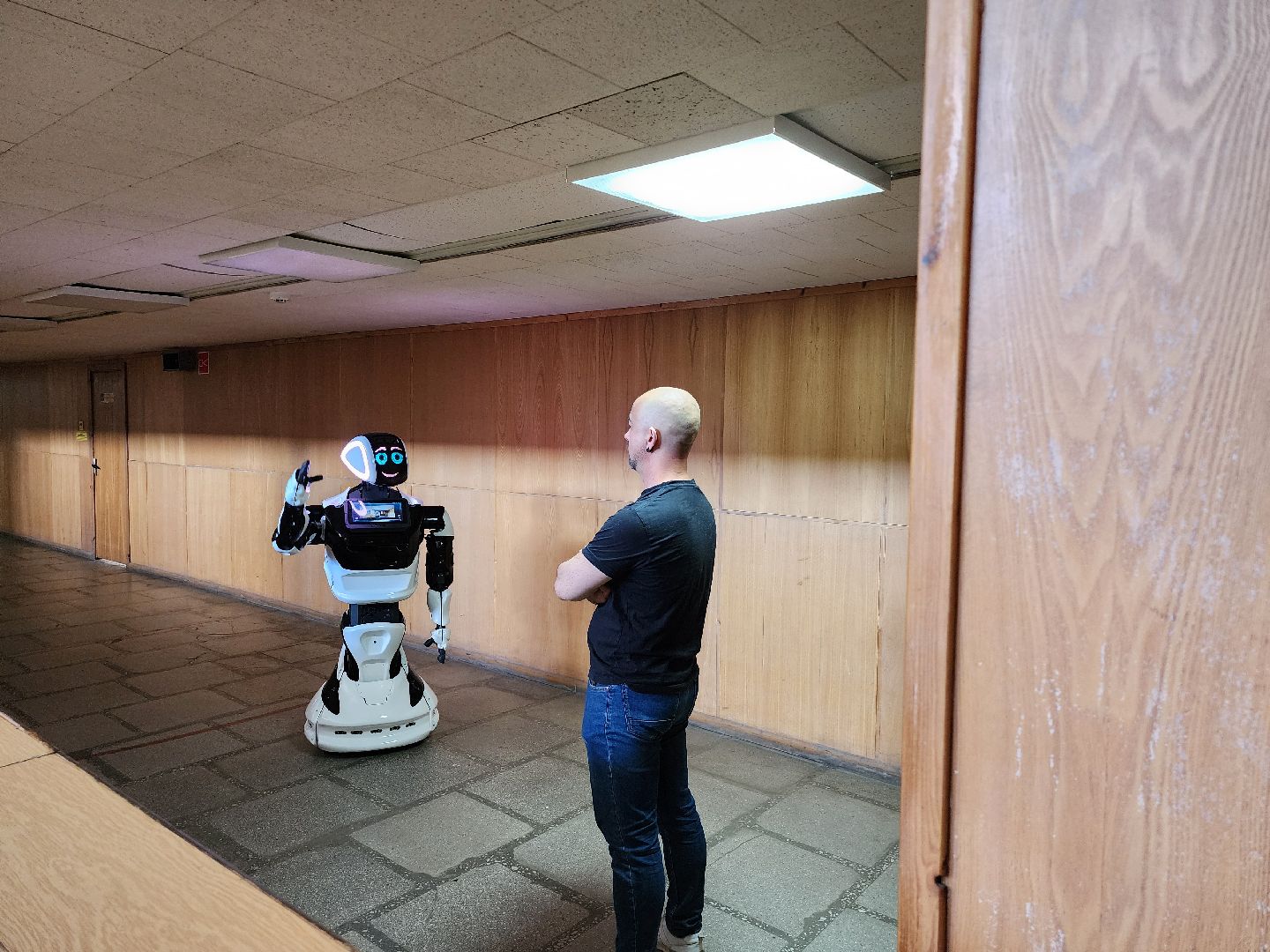 Дубна, Университет дубна, Робот, Сервисный робот, Практика,