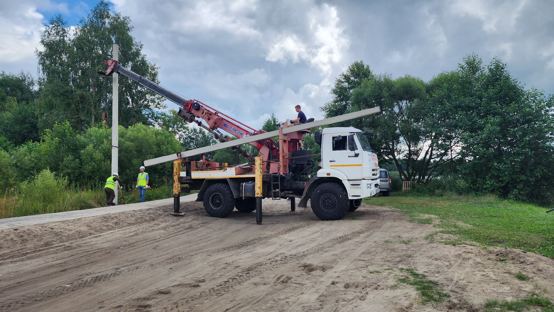 уличное освещение, благоуйстройство, Рошаль, озеро Юбилейное, Большая Шатура,