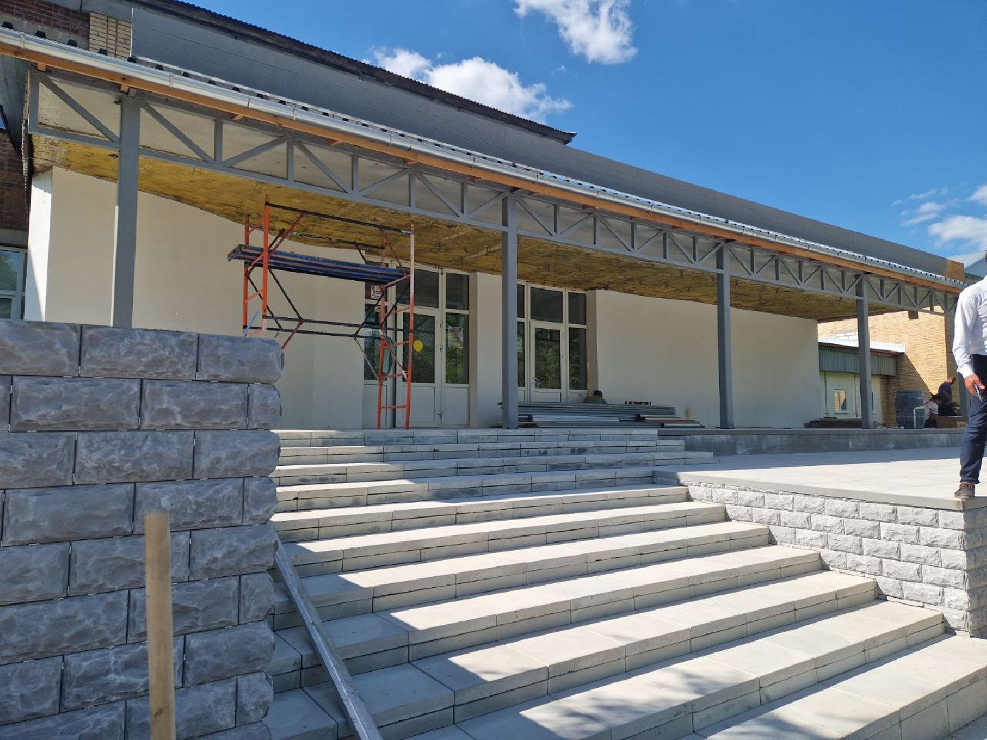 Подмосковье, дом культуры, ремонт, благоустройство,