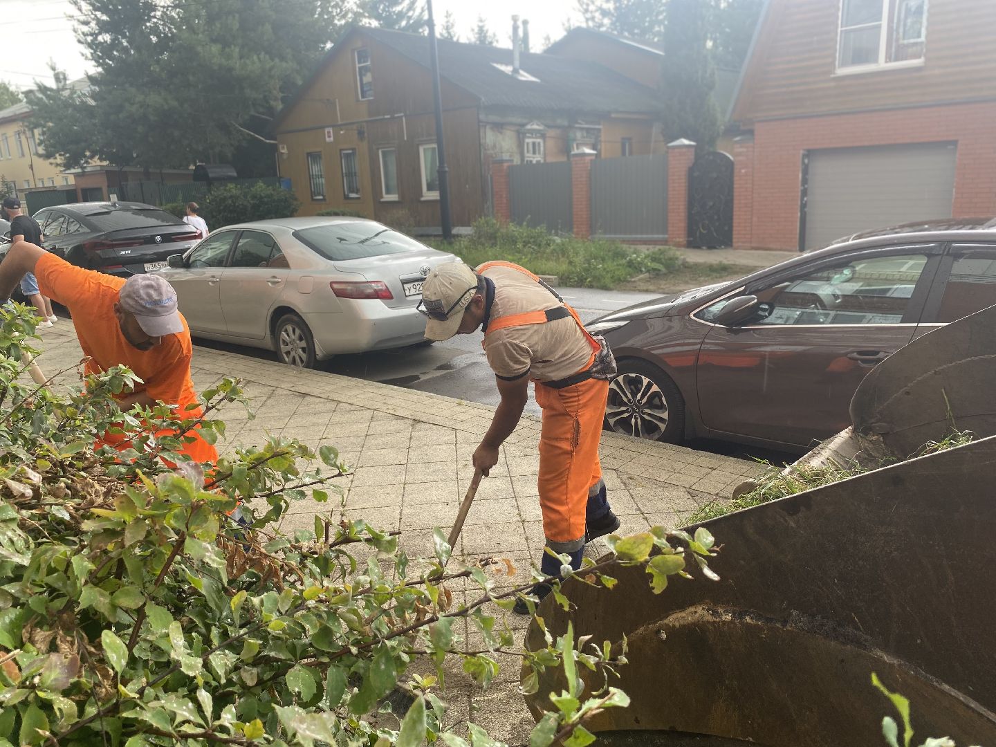 Коломна, Дороги, уборка тротуара, дорожная инфраструктура,