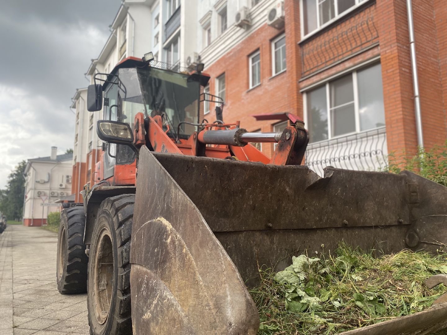 Коломна, Дороги, уборка тротуара, дорожная инфраструктура,