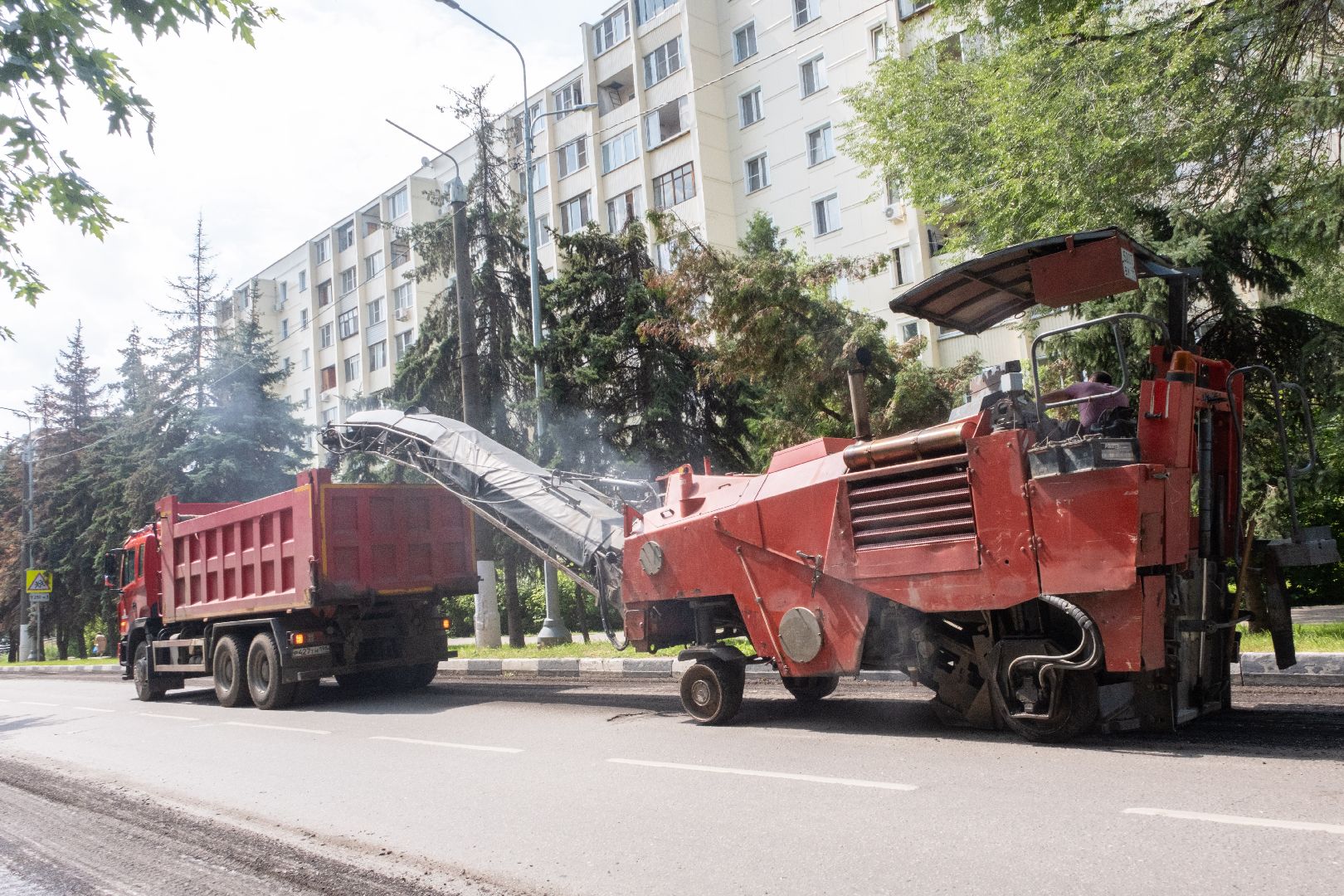 лыткарино, жкх, дороги, фрезеровка дороги,