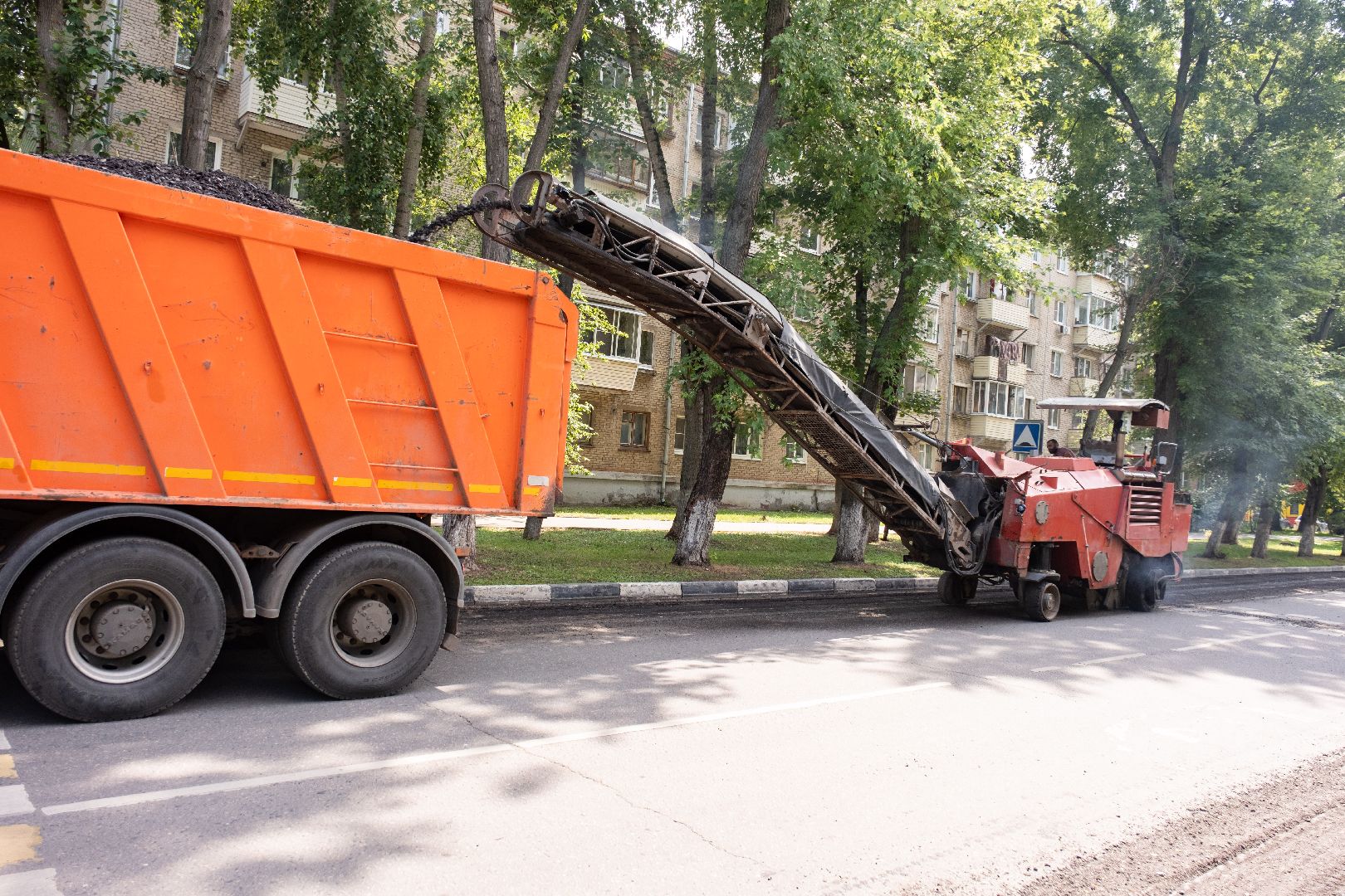 лыткарино, жкх, дороги, фрезеровка дороги,