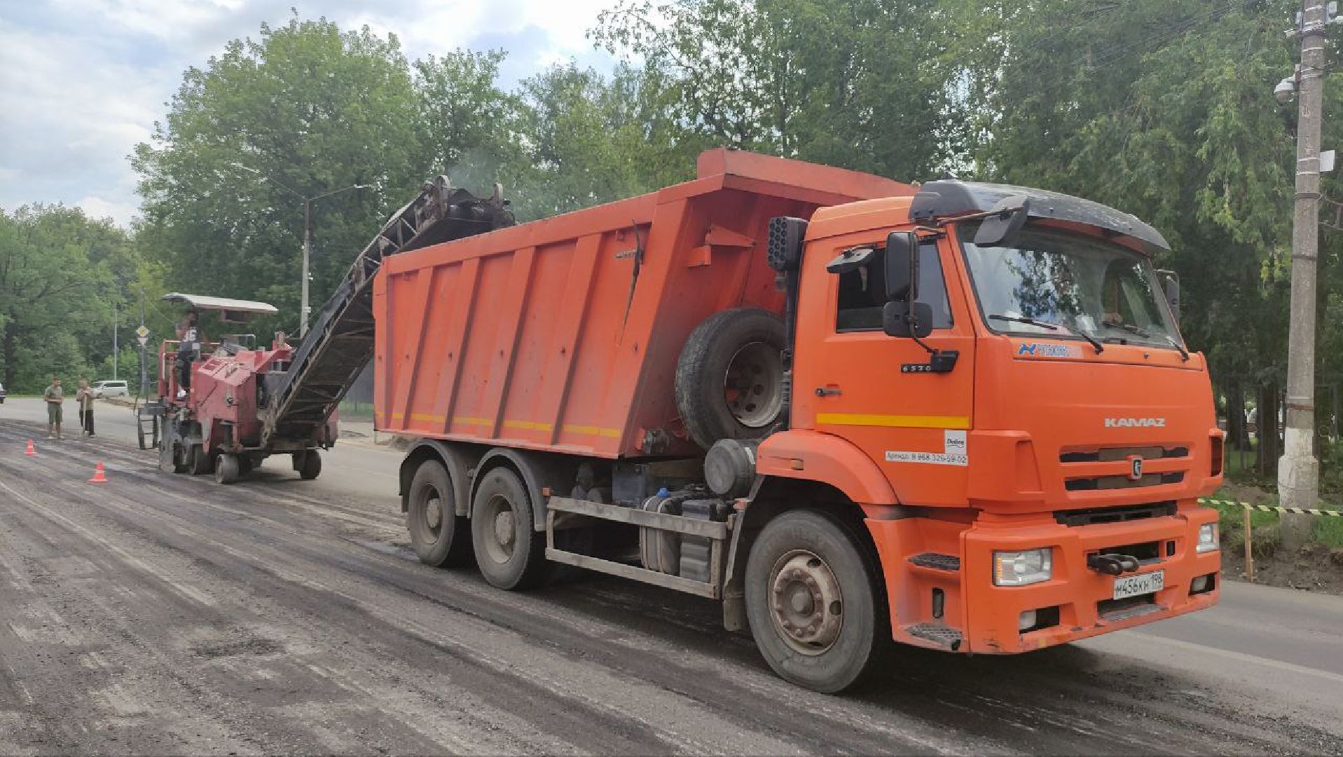 лыткарино, жкх, дороги, фрезеровка дороги,