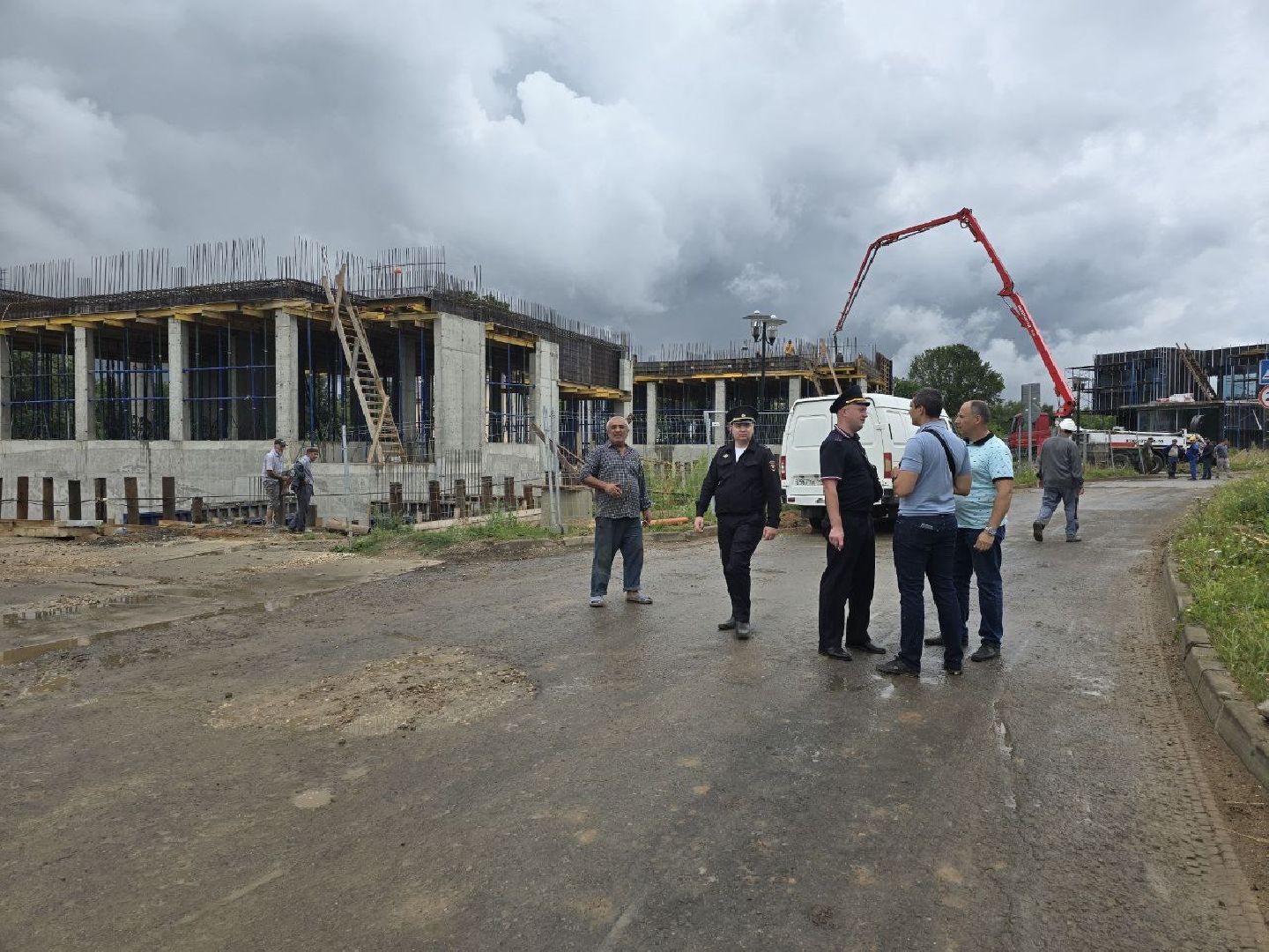 защита отечества, воинский учет, военные следователи, рейд среди мигрантов,деревня Папушево,