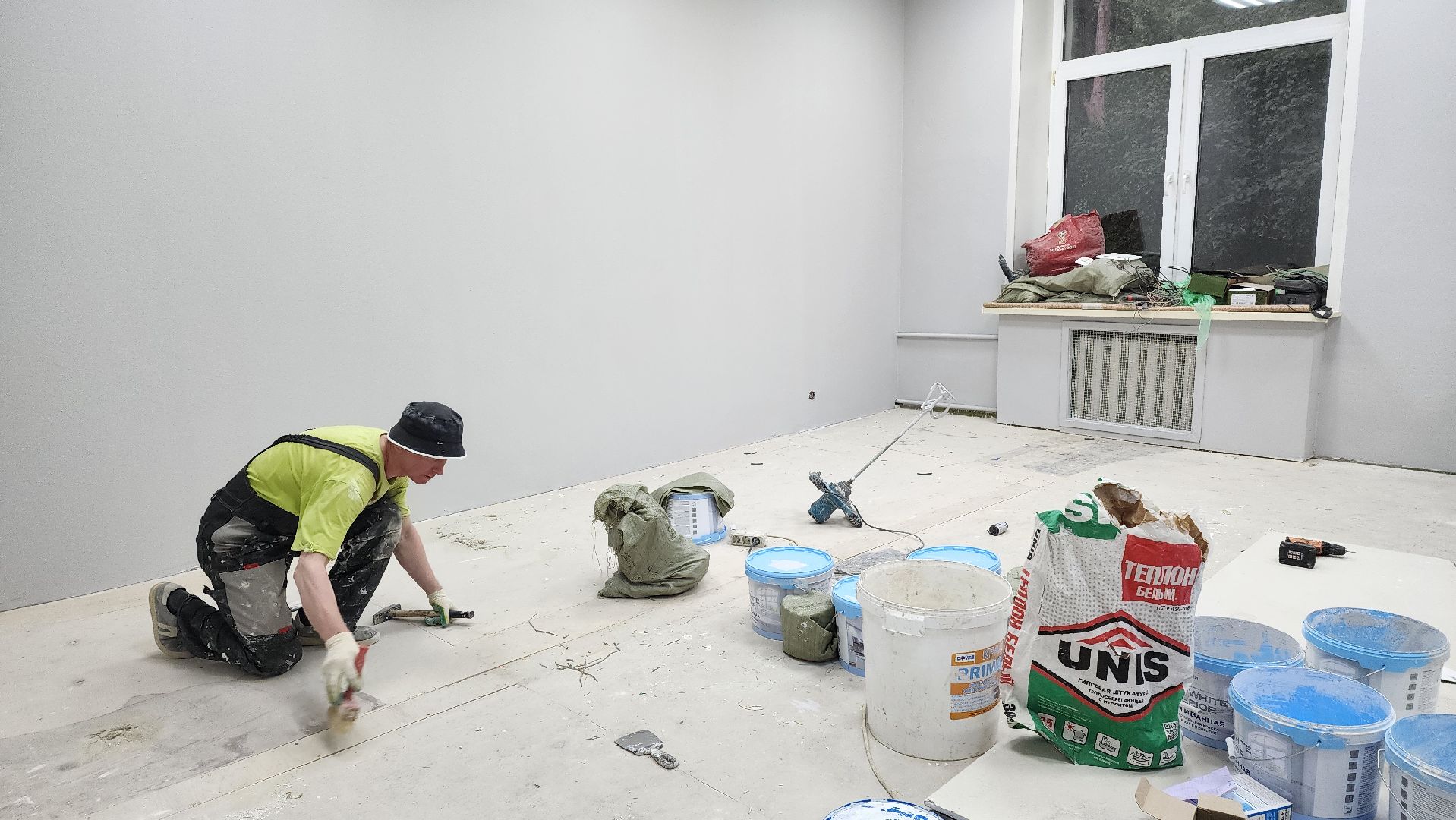 ремонт, школа искусств,