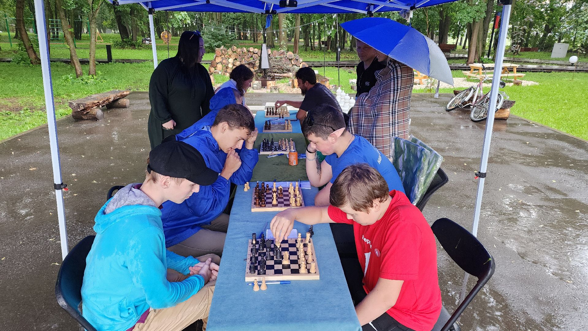 турнир по шахматам, Лосино-Петровский, парки Подмосковья,