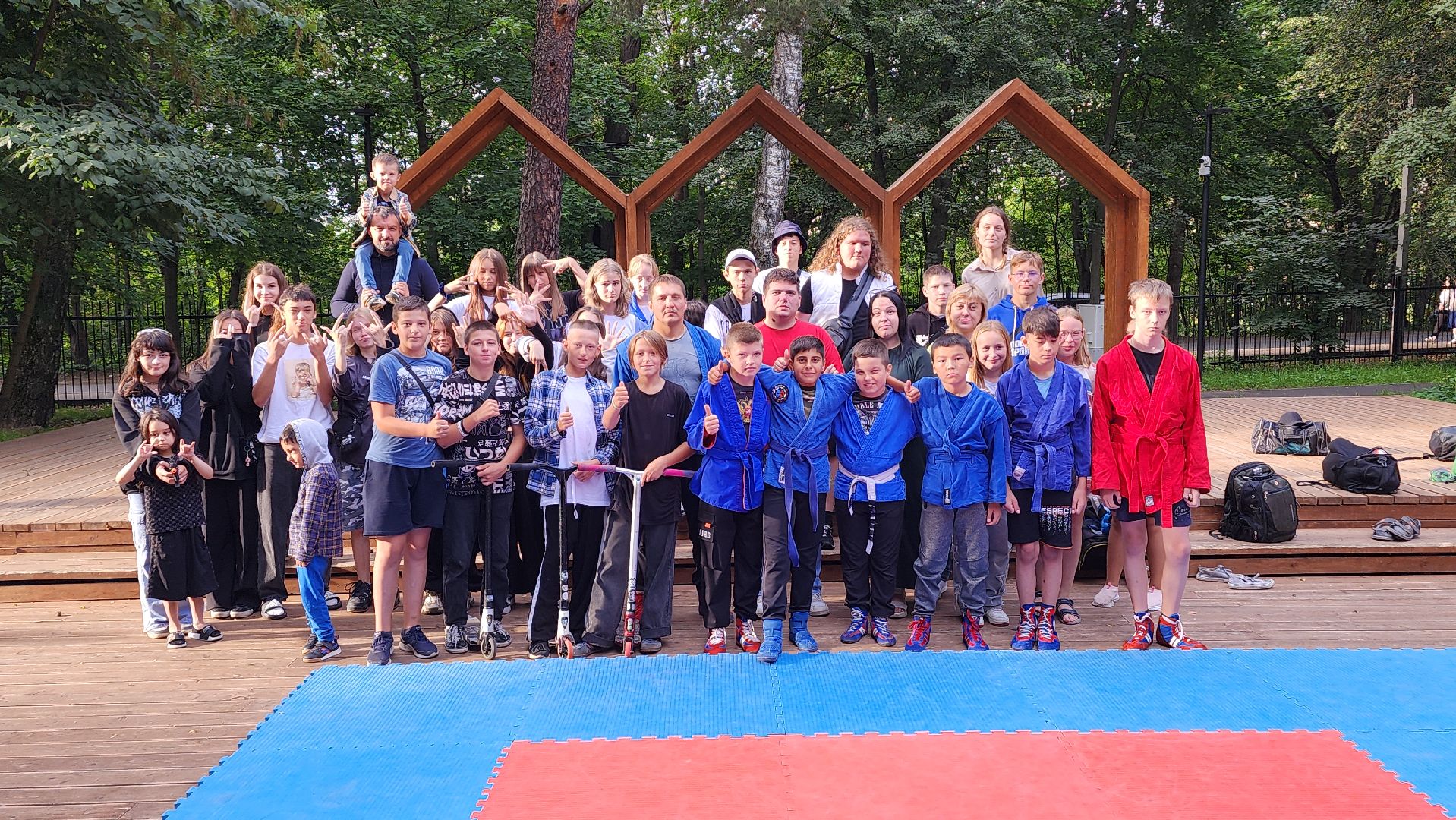 спорт, парки Подмосковья, Лосино-Петровский,