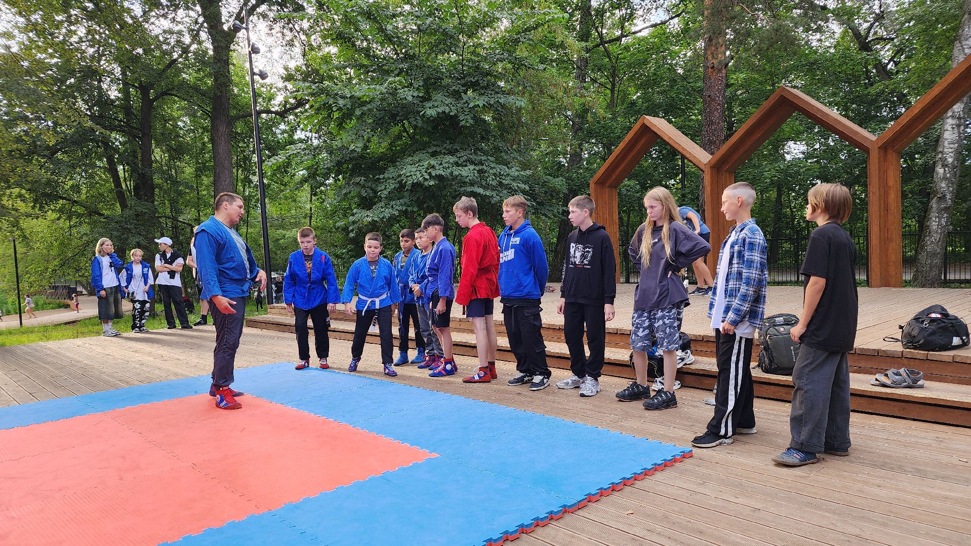 спорт, парки Подмосковья, Лосино-Петровский,