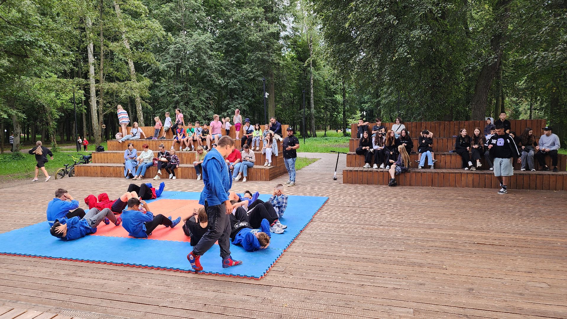 спорт, парки Подмосковья, Лосино-Петровский,