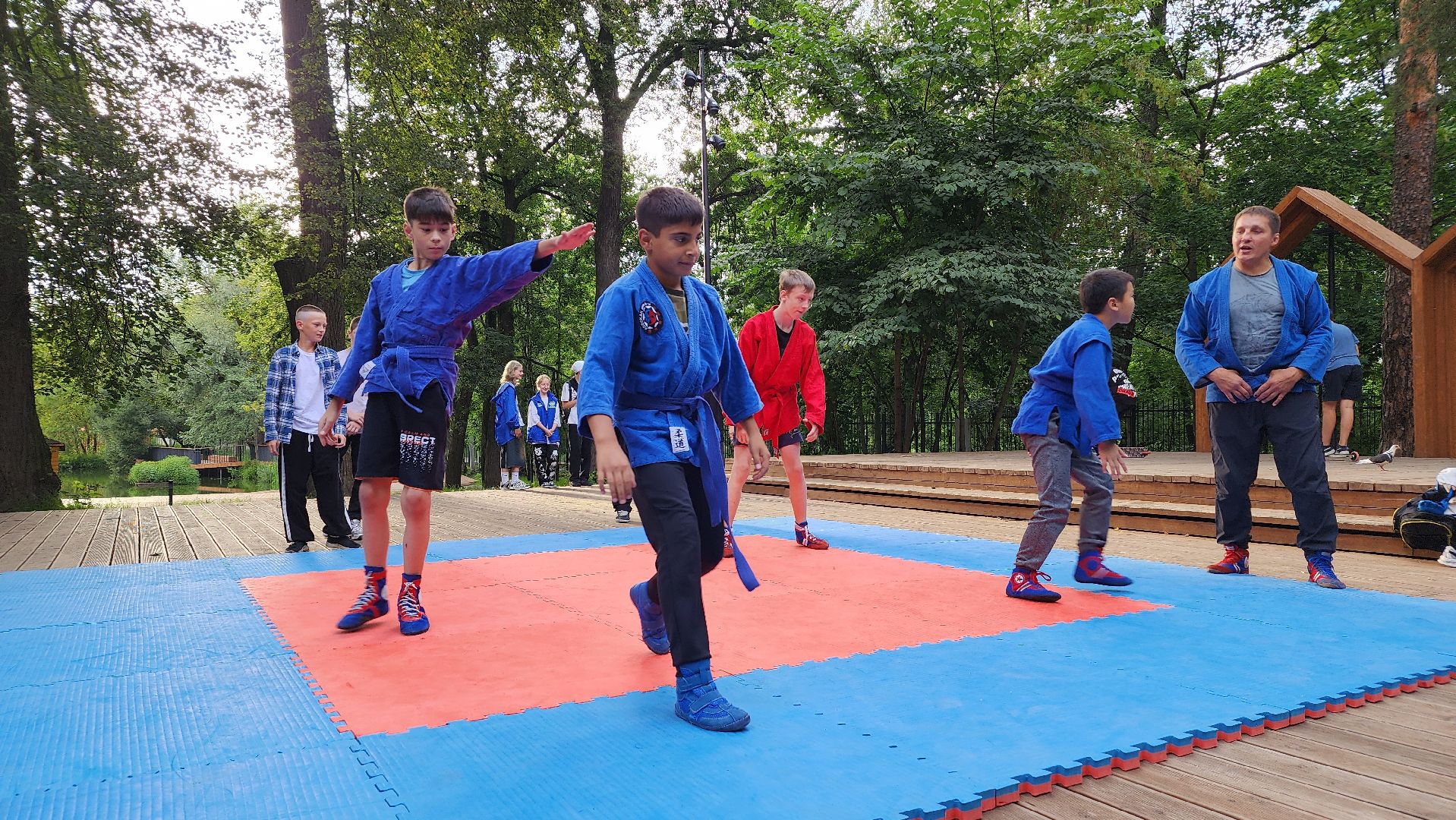 спорт, парки Подмосковья, Лосино-Петровский,
