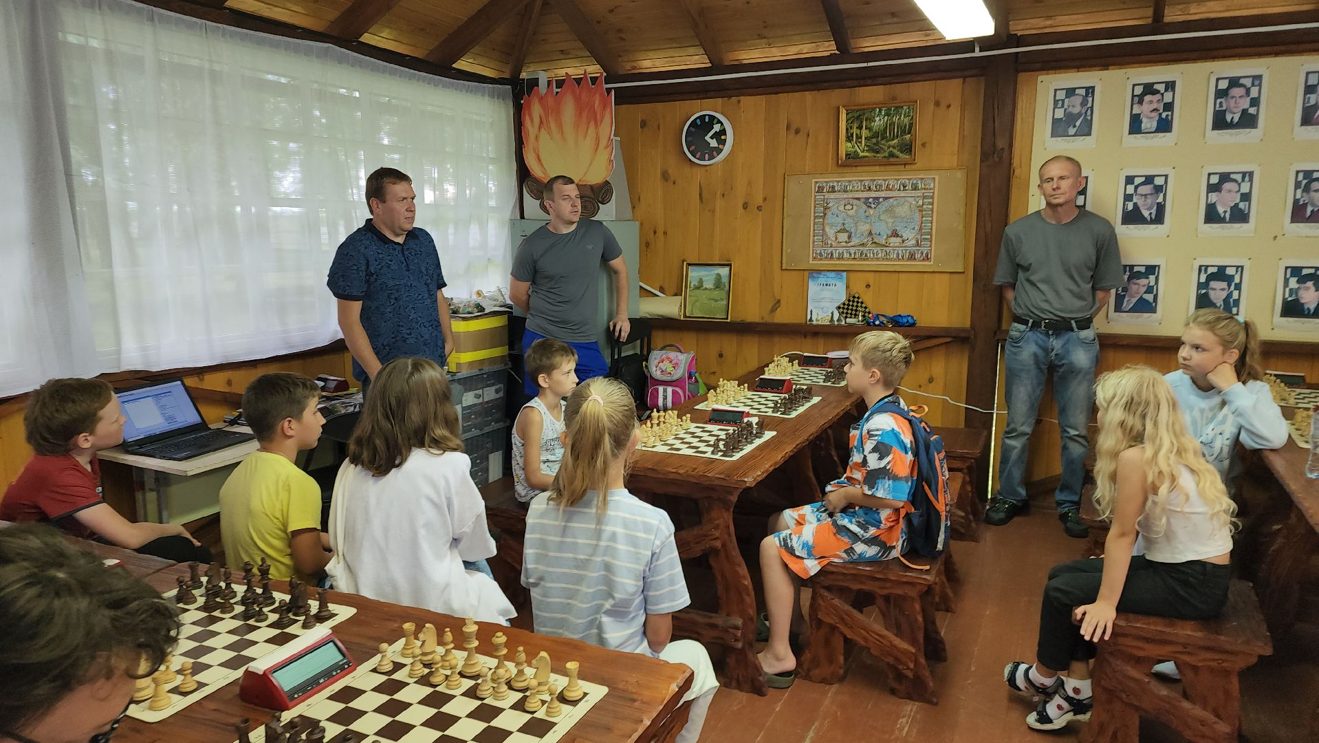 Егорьевск, шахматы, дети, парк, ребята, соревнования, турнир,