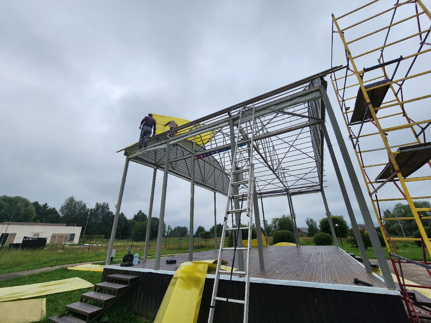 благоуйстройство, волоколамск, Спасс,