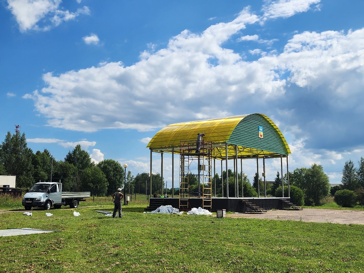 благоуйстройство, волоколамск, Спасс,