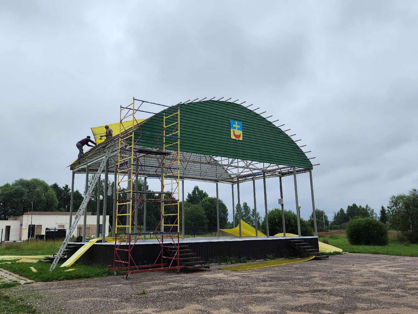 благоуйстройство, волоколамск, Спасс,