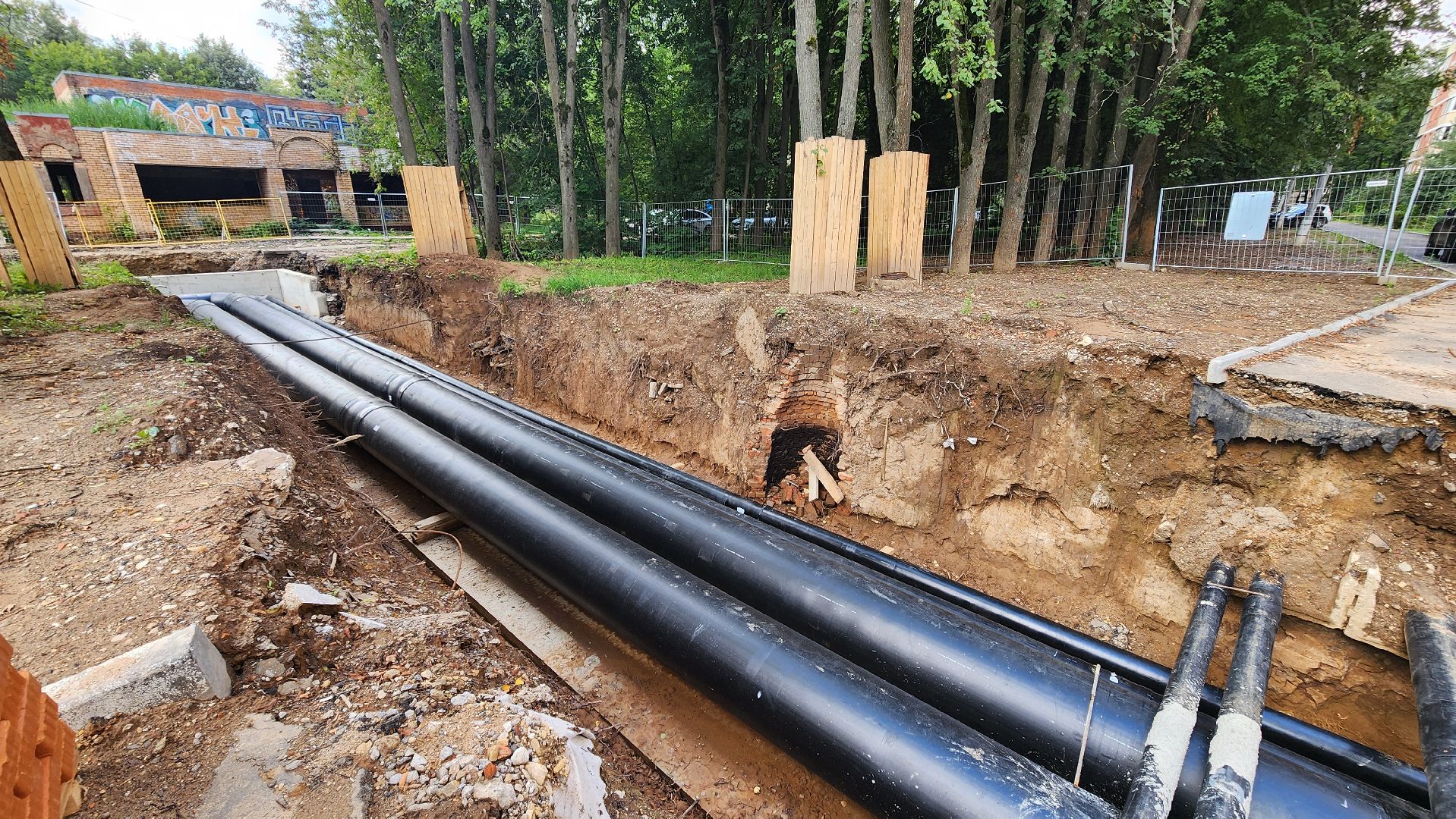 Солнечногорск, микрорайон Выстрел, капремонт теплосетей, ЖКХ,