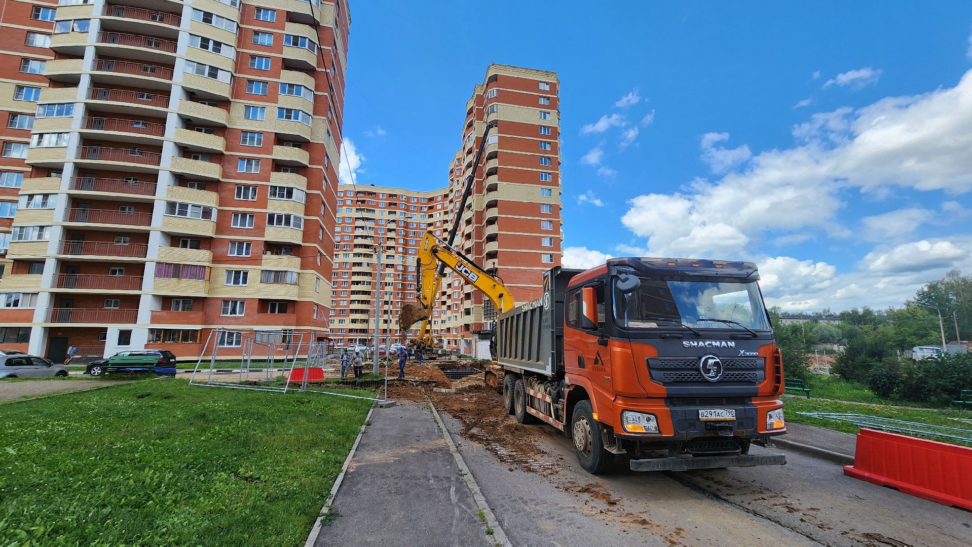 Солнечногорск, микрорайон Выстрел, капремонт теплосетей, ЖКХ,