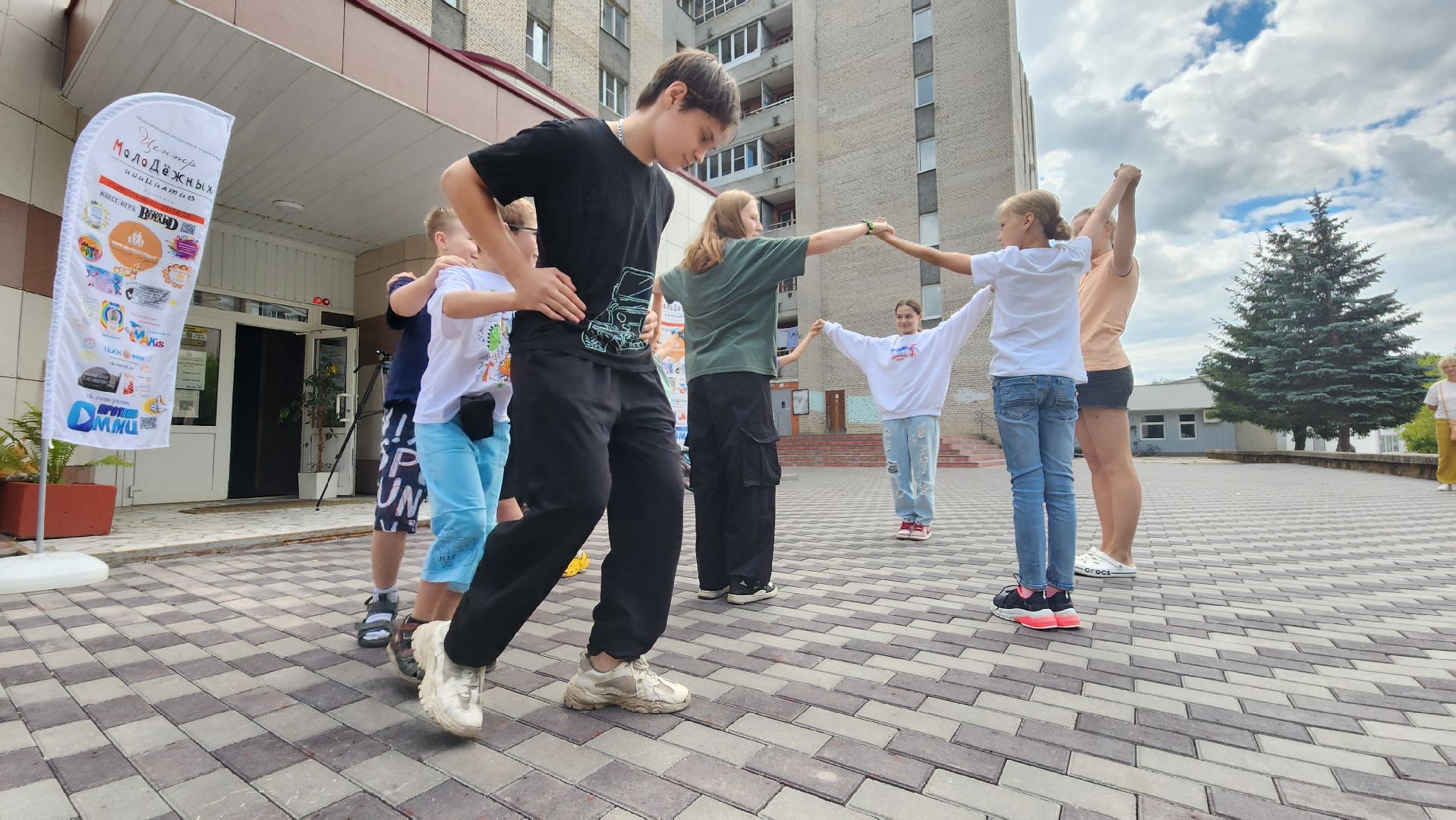 цми, праздник двора, репетиция, дети, протвино,