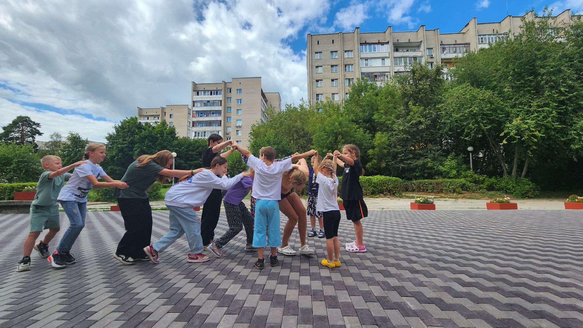 цми, праздник двора, репетиция, дети, протвино,