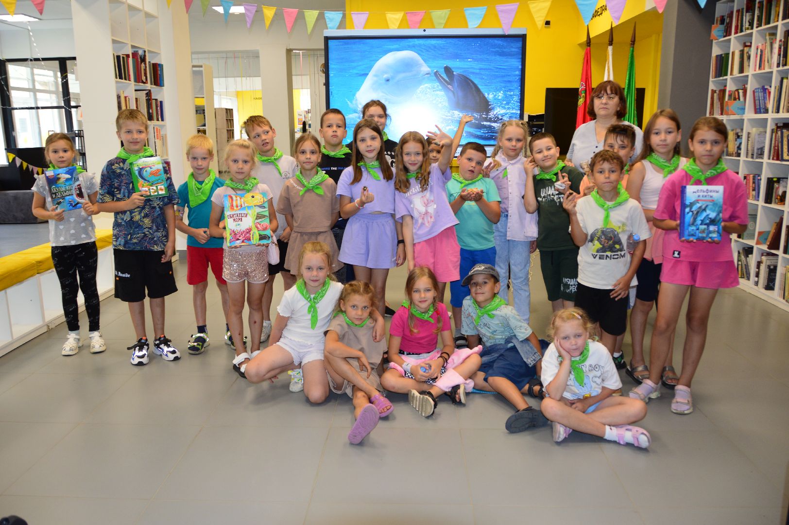 шатура, международный день дельфинов, культурная шатура, библиотекарь,