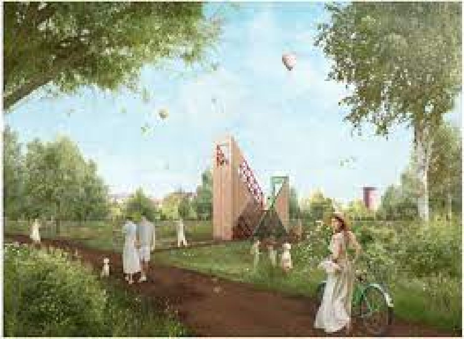 Павловский Посад, городской округ Павловский Посад, парк, благоустройство, строительство, Зелёный узел