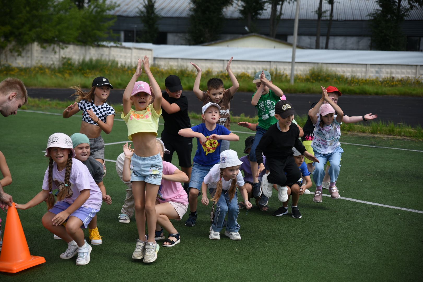 Бронницы, Детский лагерь Радуга, День пожарной и антитеррористической безопасности, Спортивные эстафеты в летнем лагере,