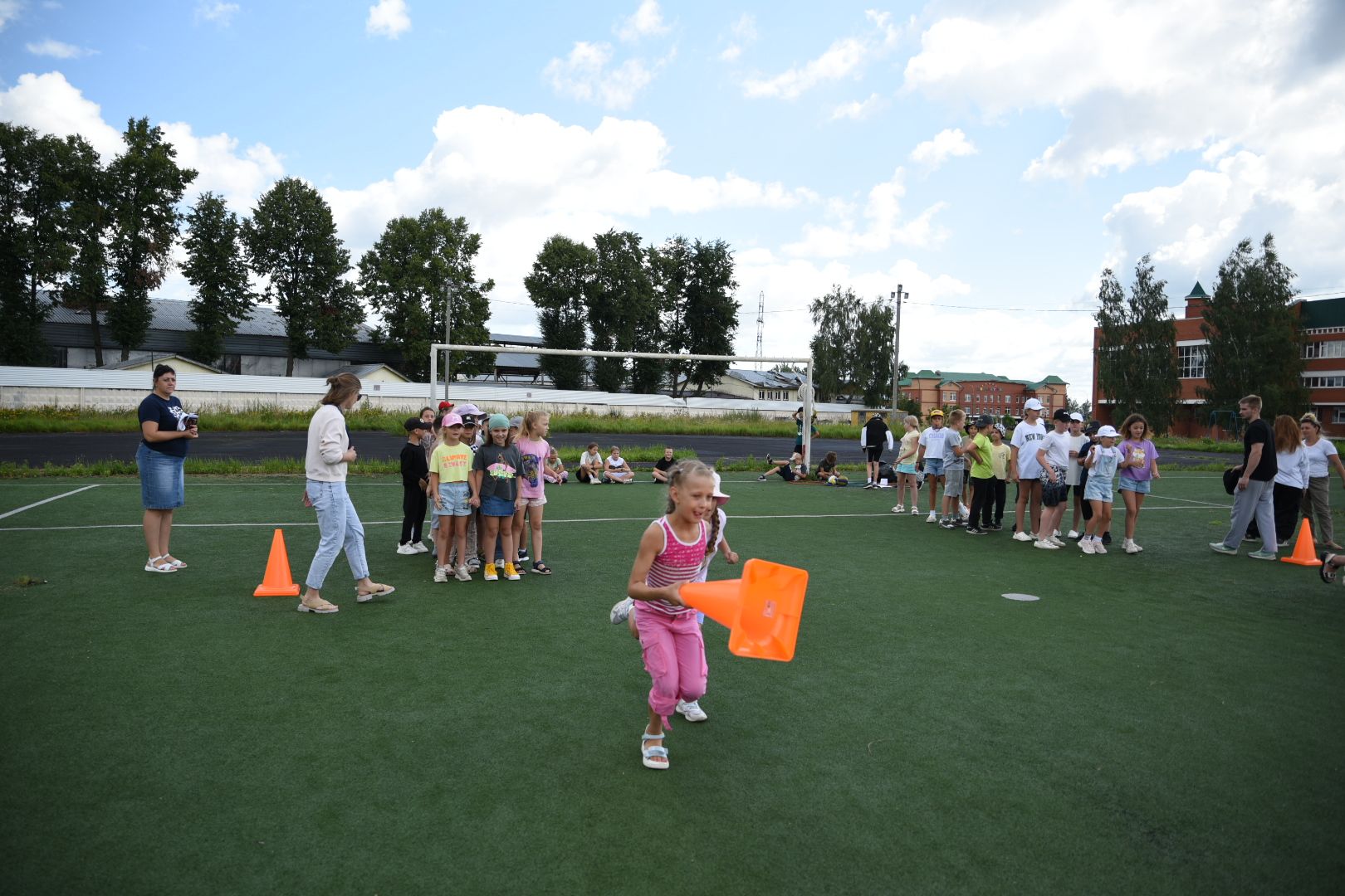 Бронницы, Детский лагерь Радуга, День пожарной и антитеррористической безопасности, Спортивные эстафеты в летнем лагере,