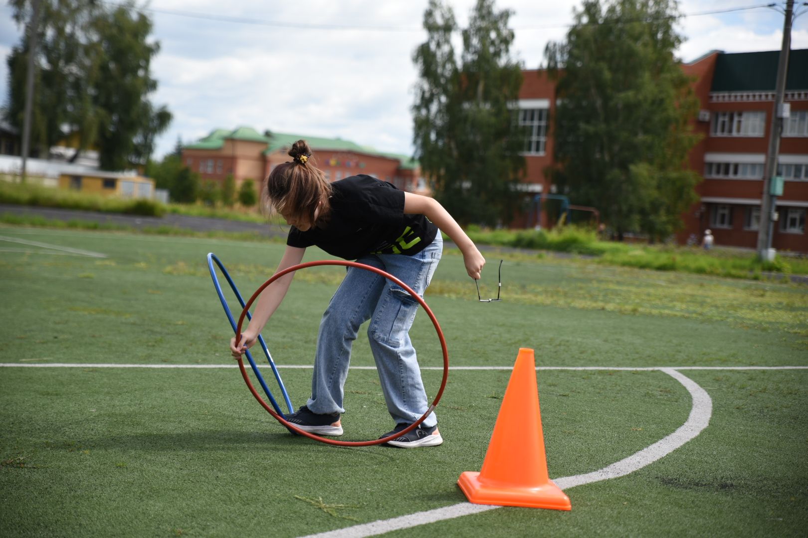 Бронницы, Детский лагерь Радуга, День пожарной и антитеррористической безопасности, Спортивные эстафеты в летнем лагере,