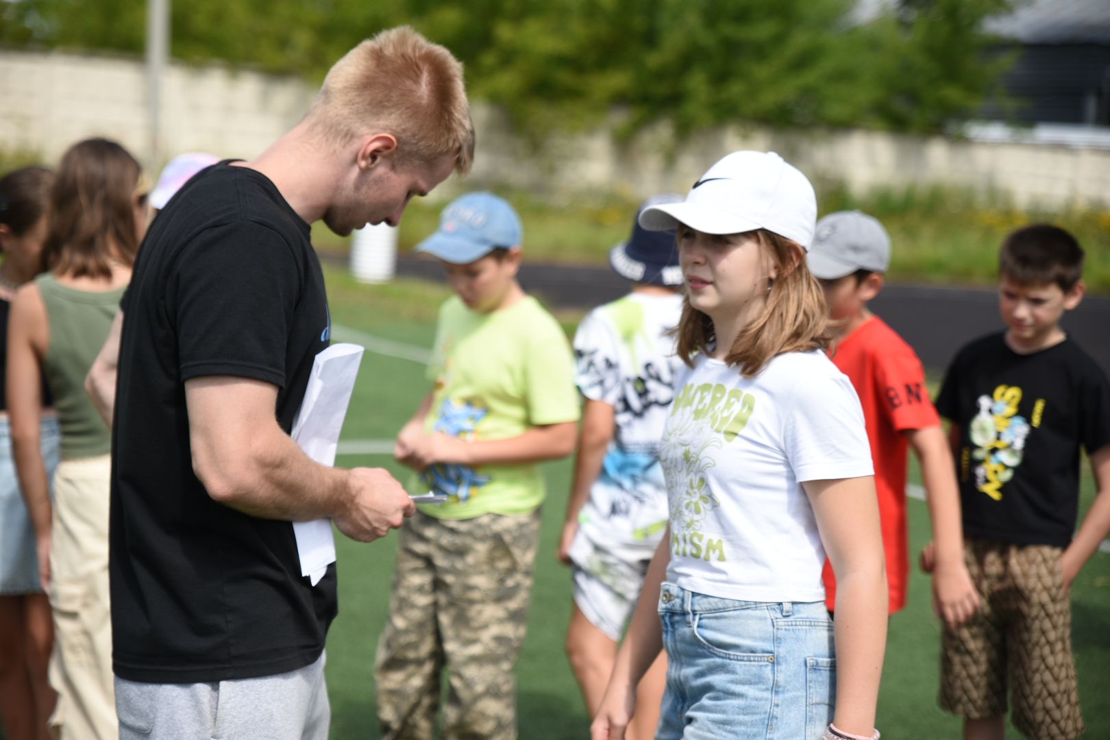 Бронницы, Детский лагерь Радуга, День пожарной и антитеррористической безопасности, Спортивные эстафеты в летнем лагере,