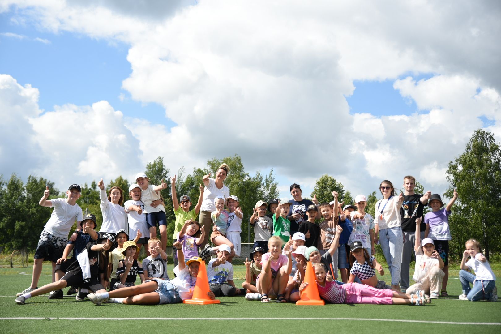 Бронницы, Детский лагерь Радуга, День пожарной и антитеррористической безопасности, Спортивные эстафеты в летнем лагере,