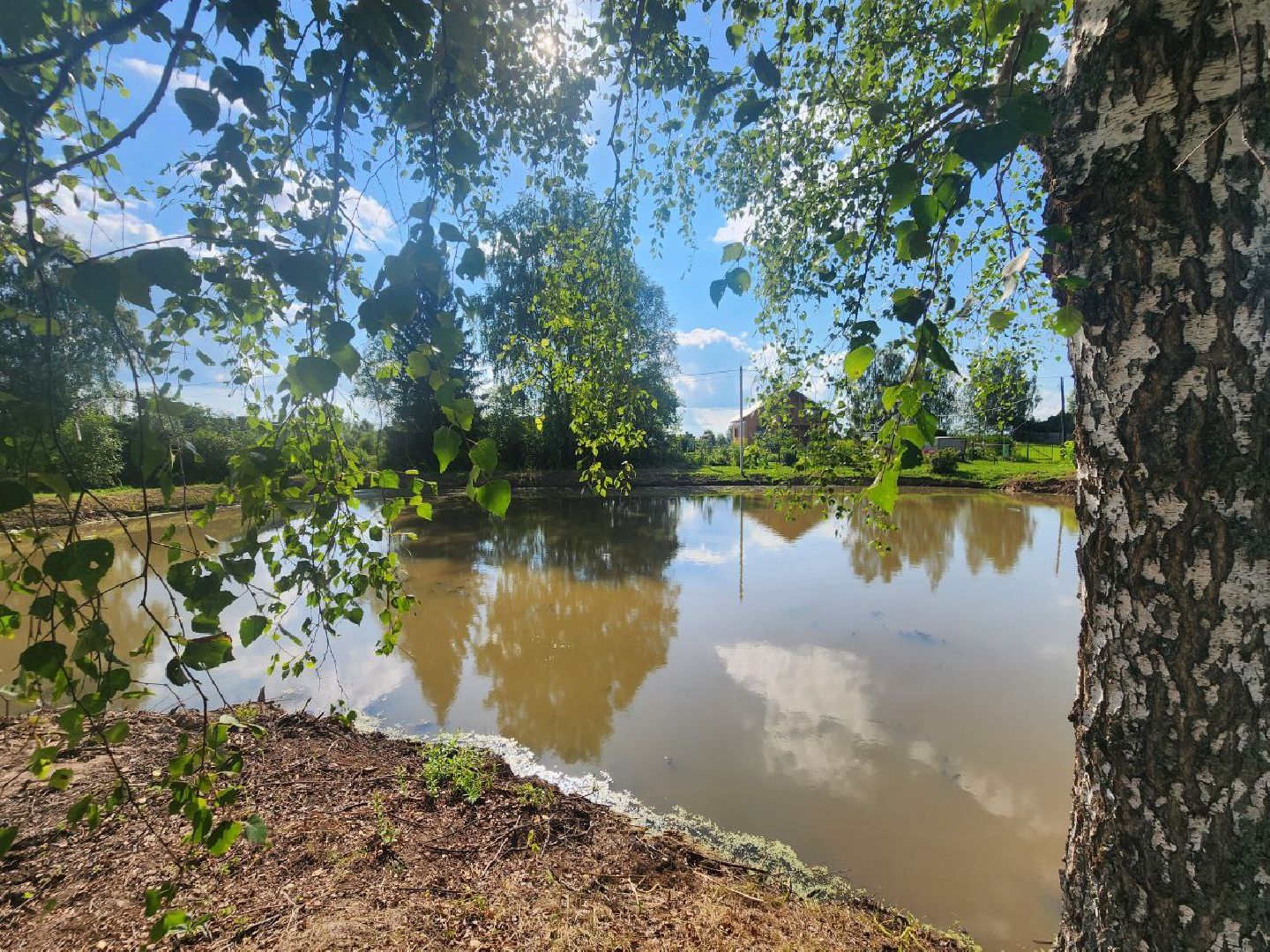 можайск, можайский городской округ, подмосковье, пожарный пруд, благоусройство, расчистка пруда,