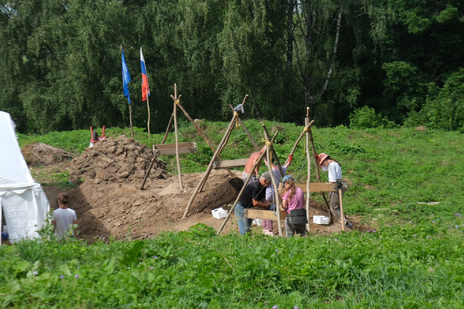 пущино, серпухов, археологические раскопки,