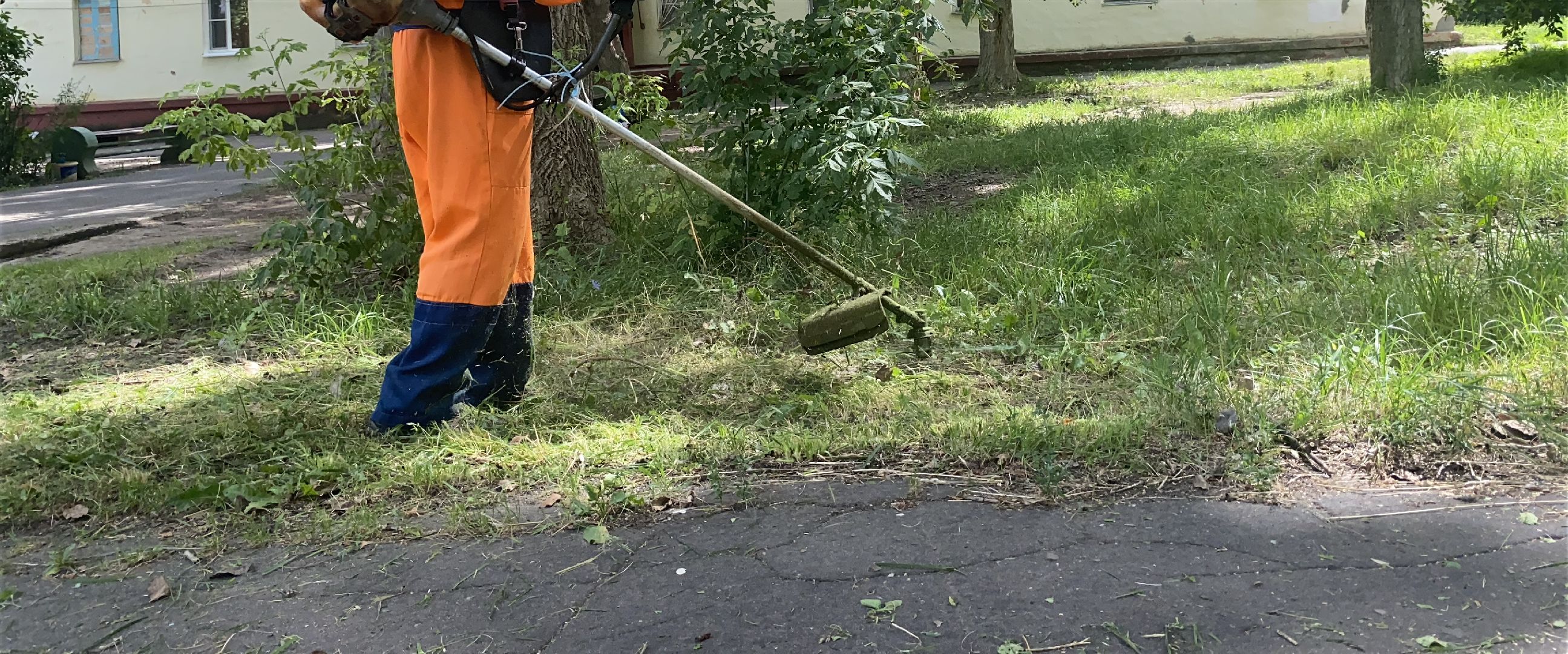 Коломна, Дороги, окос травы,