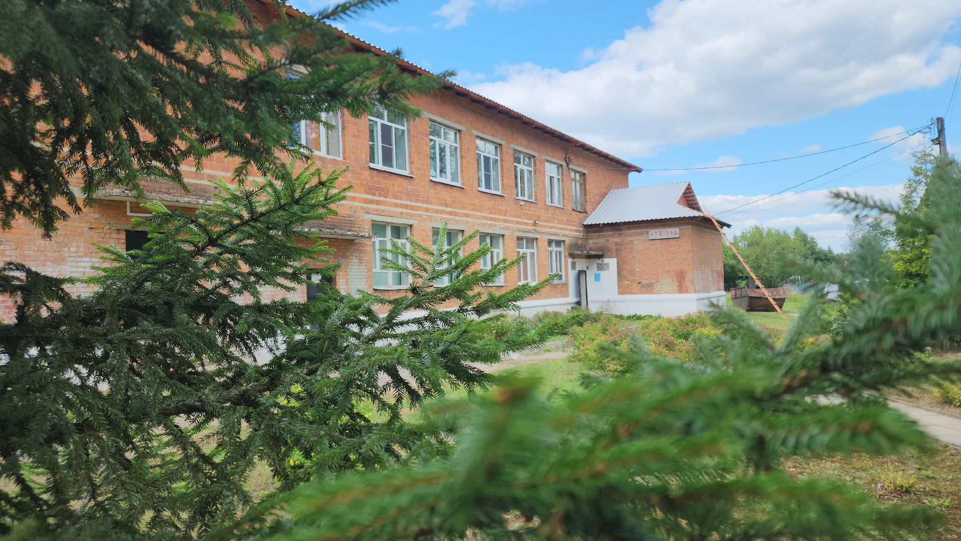 саввино, егорьевск, клуб, сельский клуб, крыша, кровля, благоустройство,