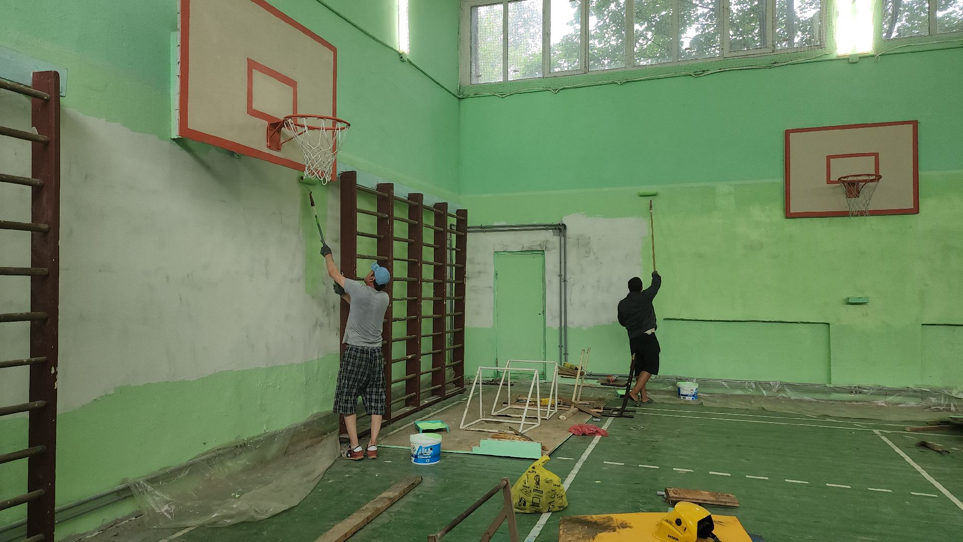 долгопрудный, Микрорайон Шереметьевский, ремонт, школы, день знаний,владислав юдин,