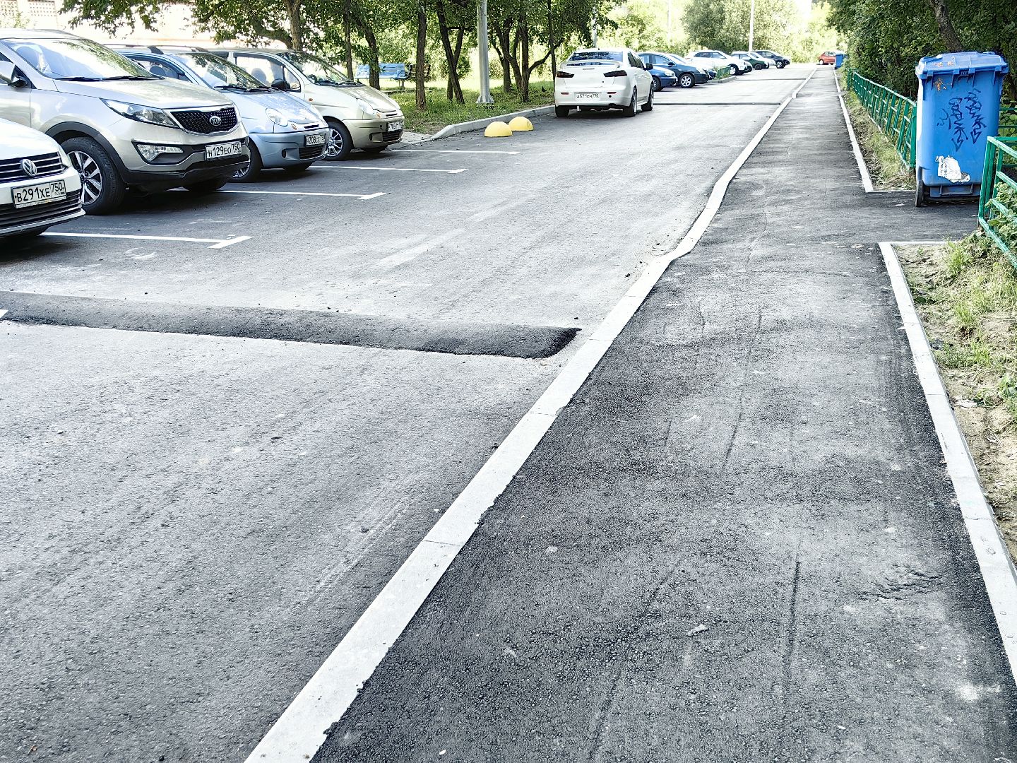 благоустройство 2024, двор, асфальт, детская площадка, спортивная площадка, парковка, щёлково,