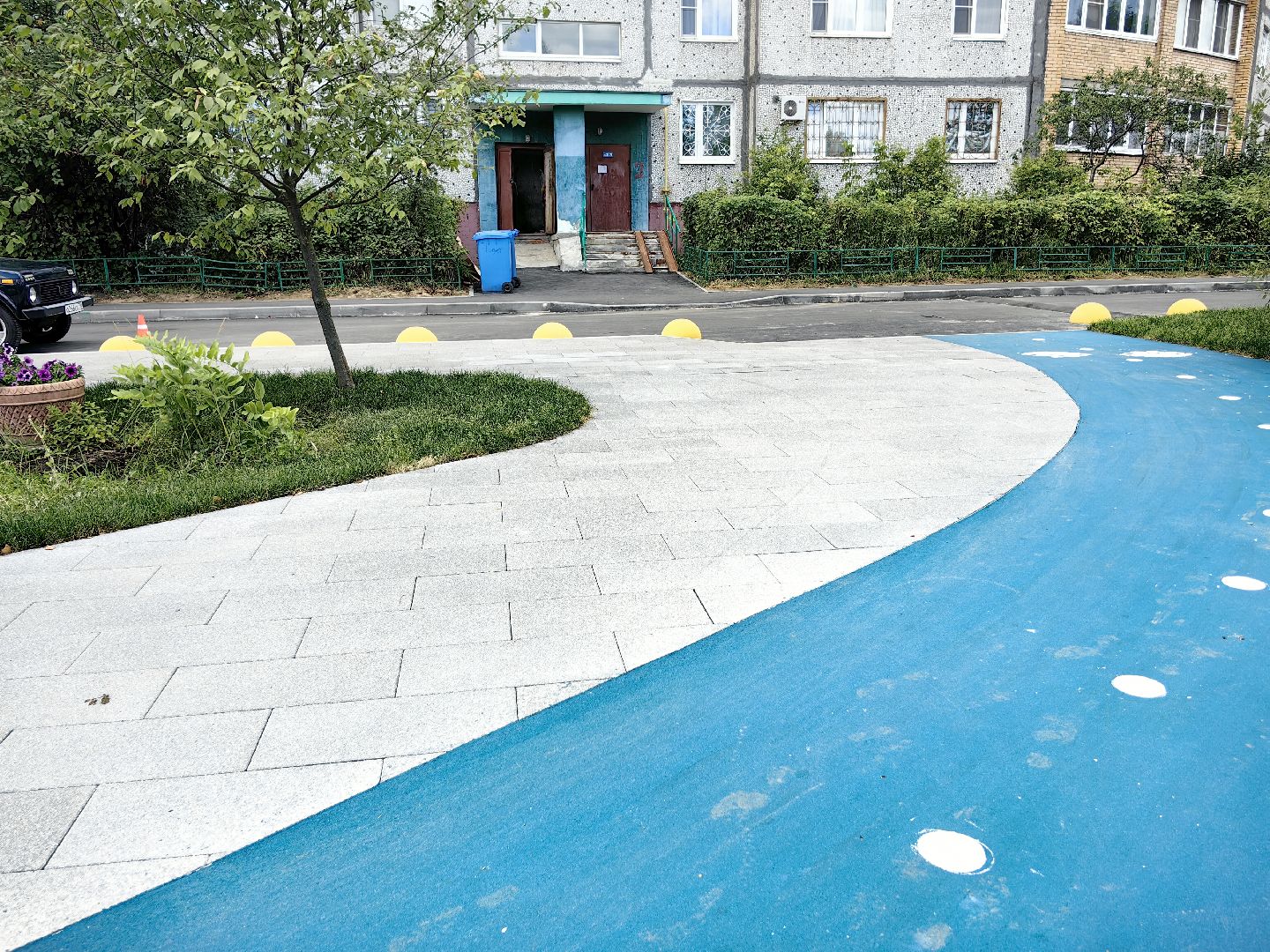 благоустройство 2024, двор, асфальт, детская площадка, спортивная площадка, парковка, щёлково,