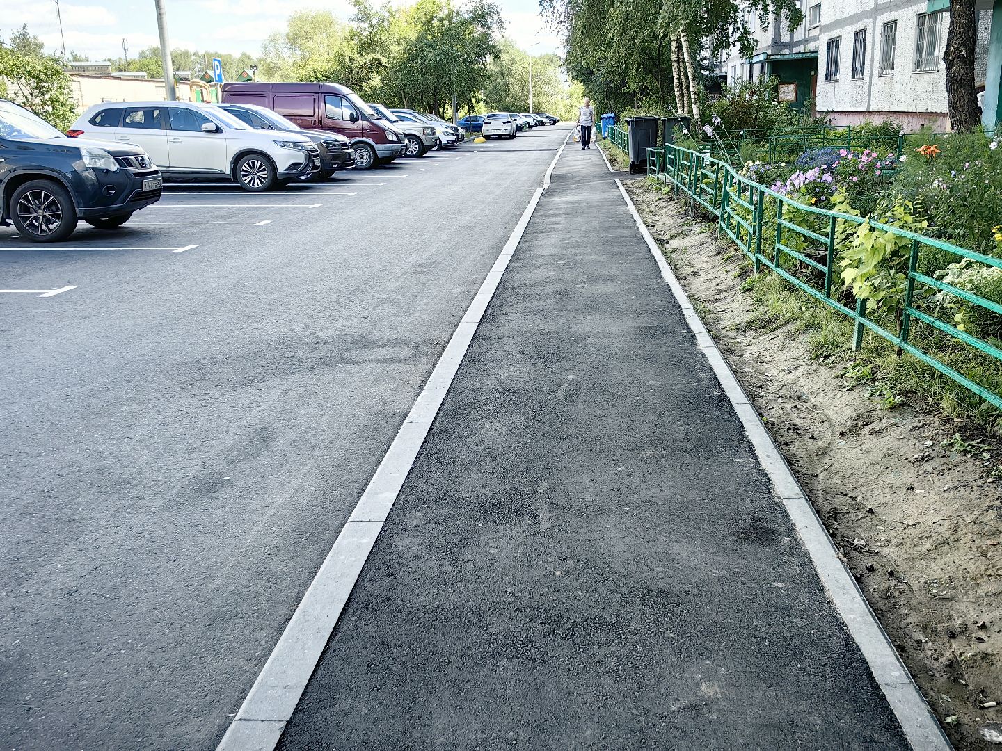 благоустройство 2024, двор, асфальт, детская площадка, спортивная площадка, парковка, щёлково,