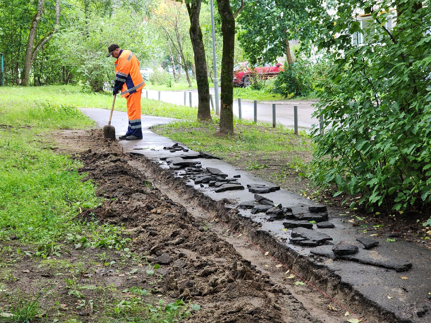 Черноголовка, Благоустройство, Пешеходные дороги, тротуары,