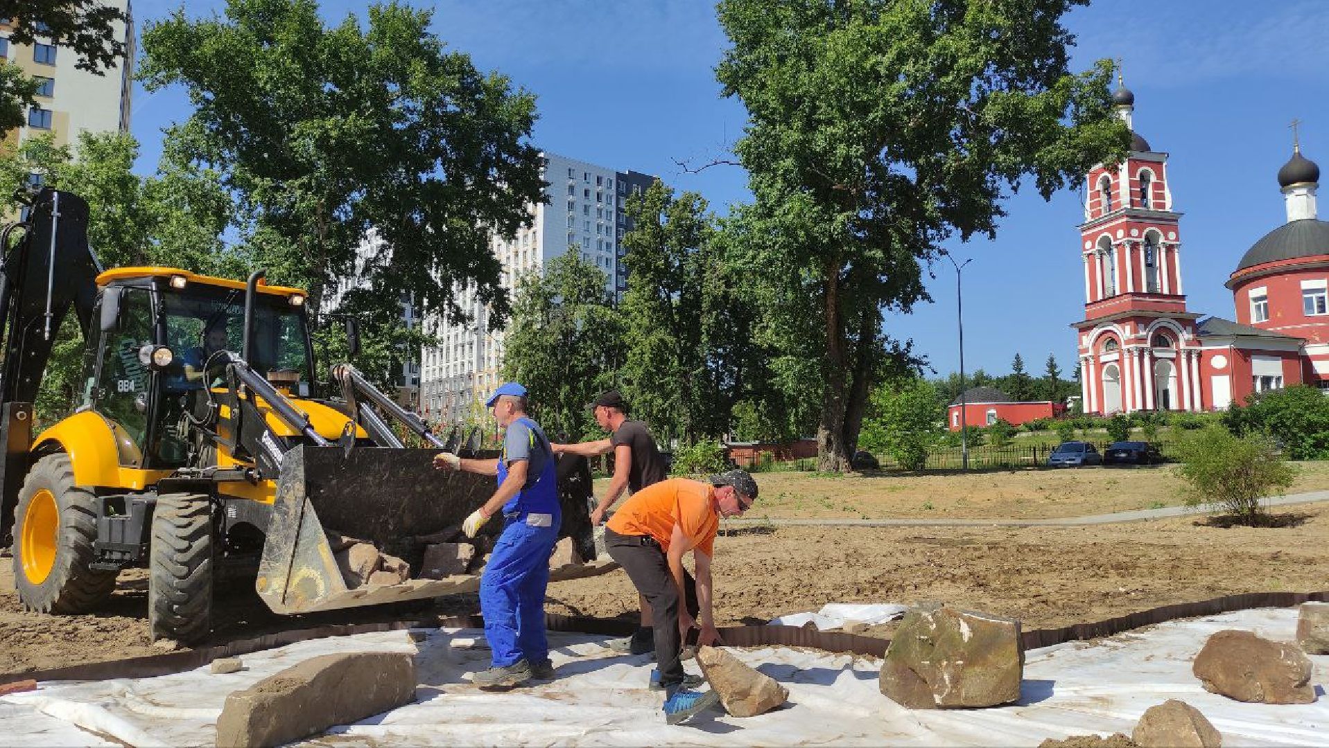 лыткарино, благоустройство, сквер, клумбы,