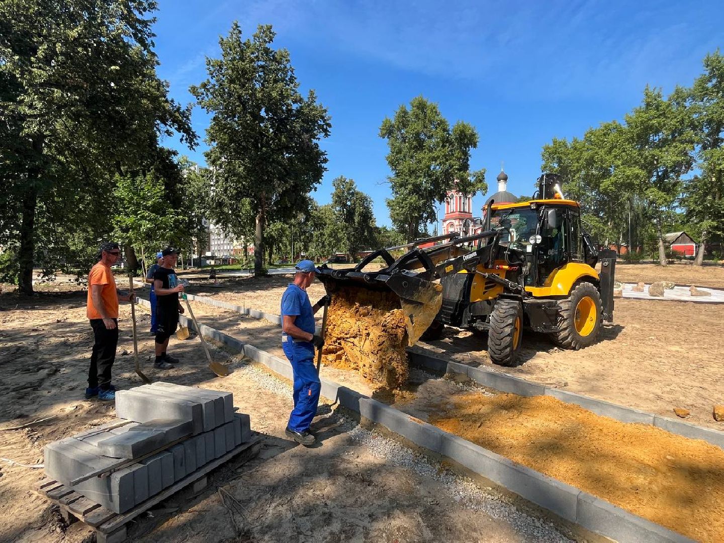 лыткарино, благоустройство, сквер, клумбы,