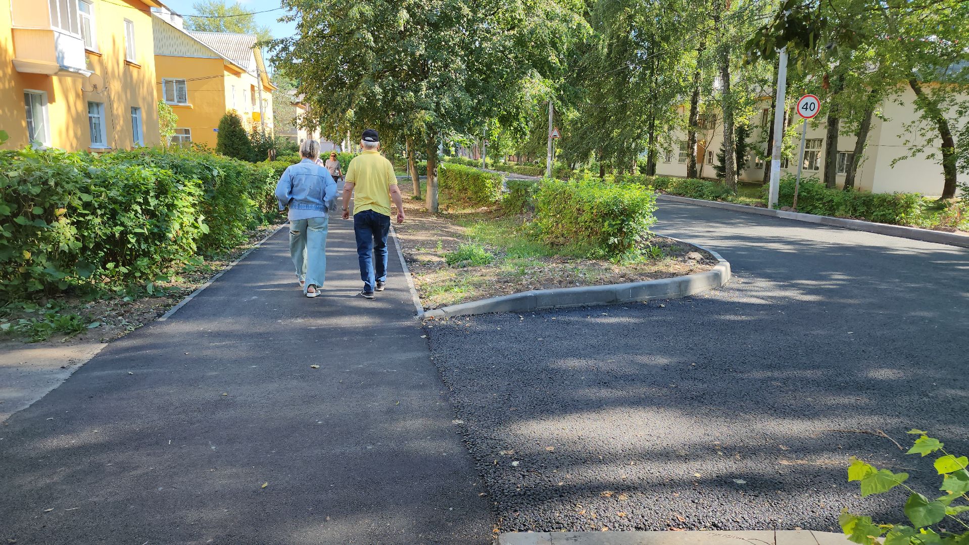 кашира, ожерелье, ул советская, ремонт дорог, асфальтирование дорог, бордюр, тротуар, урны,
