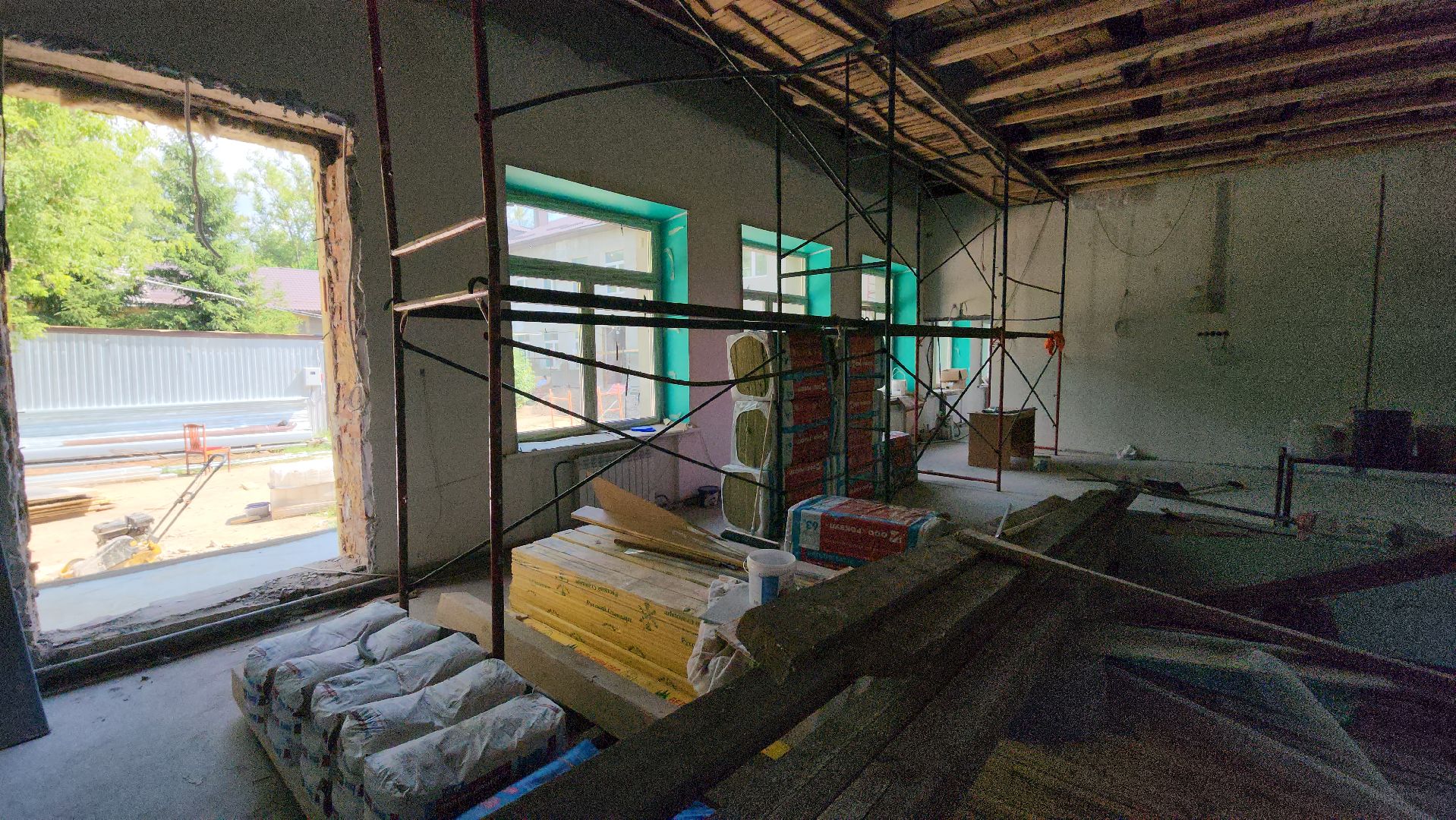 серпухов, туровская школа, местечко данки, капитальный ремонт, строительство,