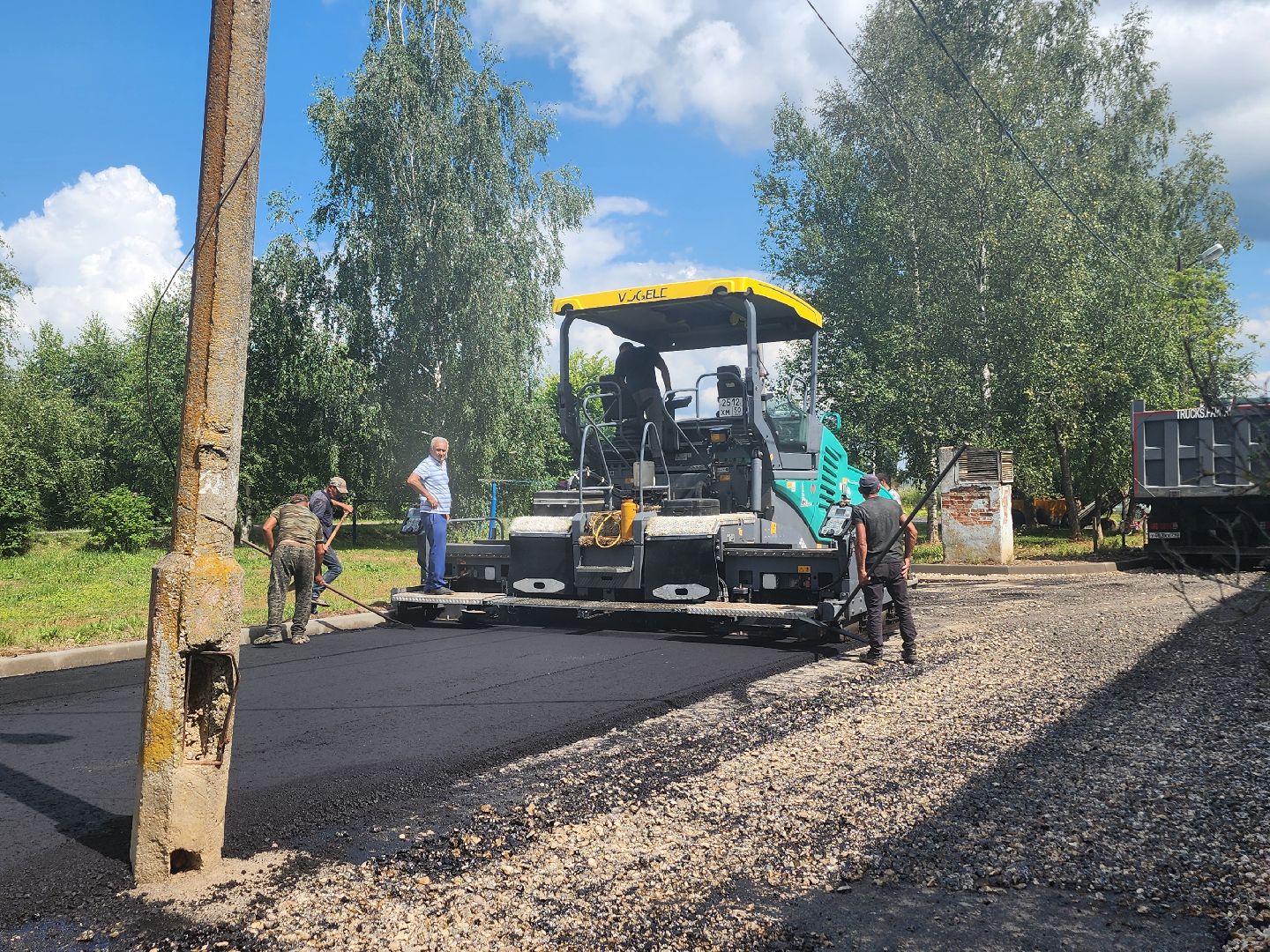 судниково, благоустройство, школьная, кбдт,